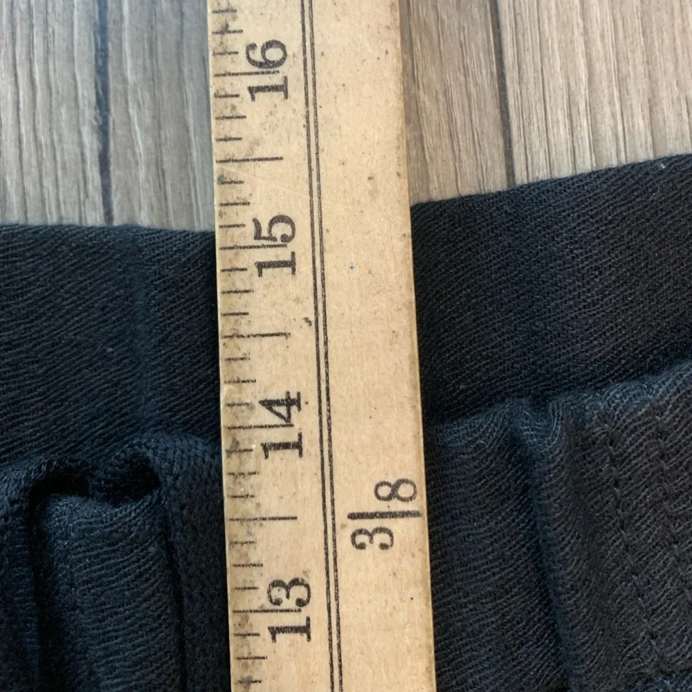 Bottega Veneta Black Linen-Blend‎ Drawstring Pants Size 54 EU